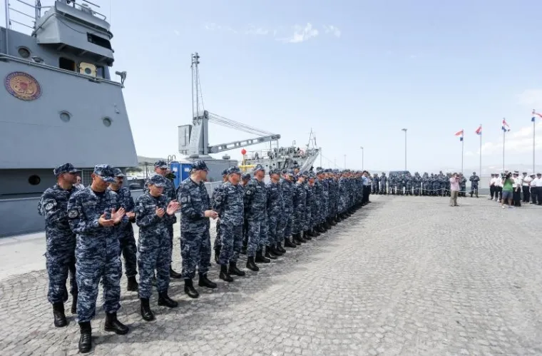 OPERACIJA TRITON: Hrvatski ratni brod u misiji spa&scaron;avanja emigranata