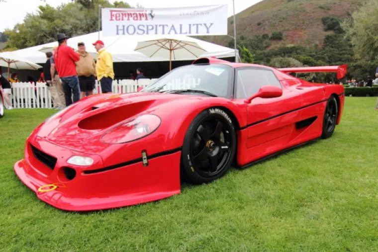 Ferrari F50 GT1. Proizvedena su samo tri komada. Ali su često slikana.