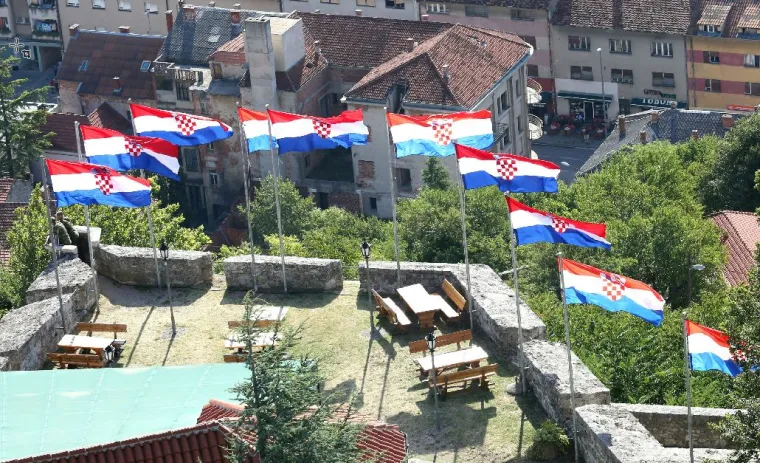 Uoči proslave 20. obljetnice vojno-redarstvene akcije Oluja u Kninu održana generalna proba