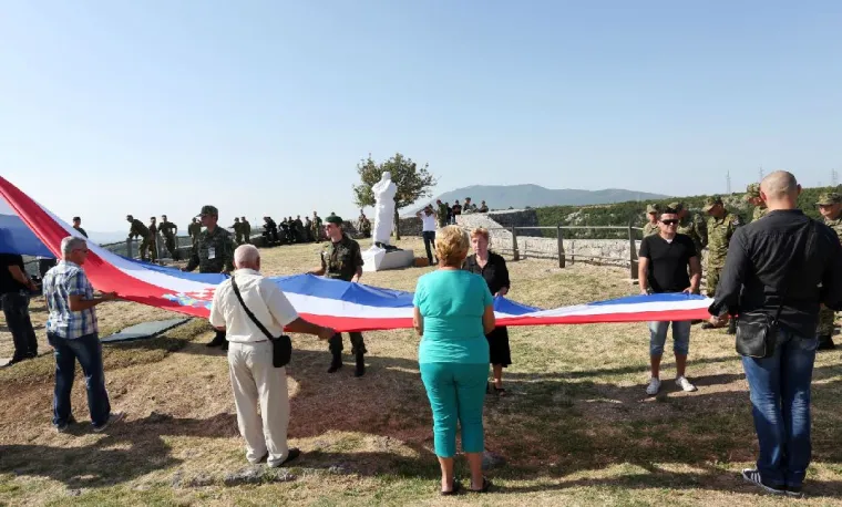 Uoči proslave 20. obljetnice vojno-redarstvene akcije Oluja u Kninu održana generalna proba