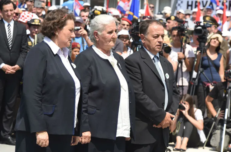 Svečana proslava 20. obljetnice oslobodilačke akcije 'Oluje' u Kninu