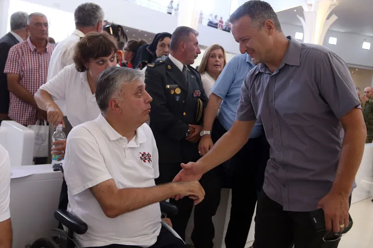 Svečana proslava 20. obljetnice oslobodilačke akcije 'Oluje' u Kninu