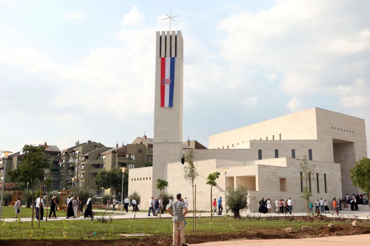 Svečana proslava 20. obljetnice oslobodilačke akcije 'Oluje' u Kninu