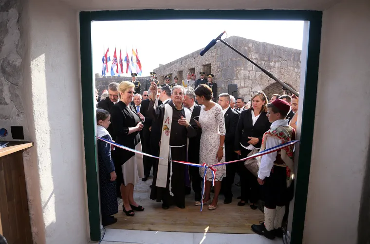 Svečana proslava 20. obljetnice oslobodilačke akcije 'Oluje' u Kninu