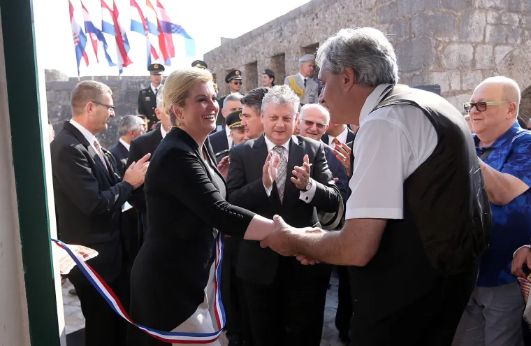 Svečana proslava 20. obljetnice oslobodilačke akcije 'Oluje' u Kninu