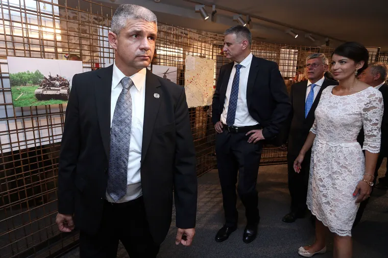 Svečana proslava 20. obljetnice oslobodilačke akcije 'Oluje' u Kninu