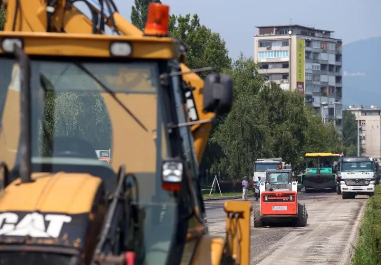 Tenkovi, haubice i ostala vojna oprema stajala je na Držićevoj nekoliko dana i vježbala za mimohod.