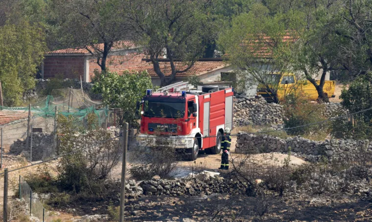 Požar kod &Scaron;ibenika
