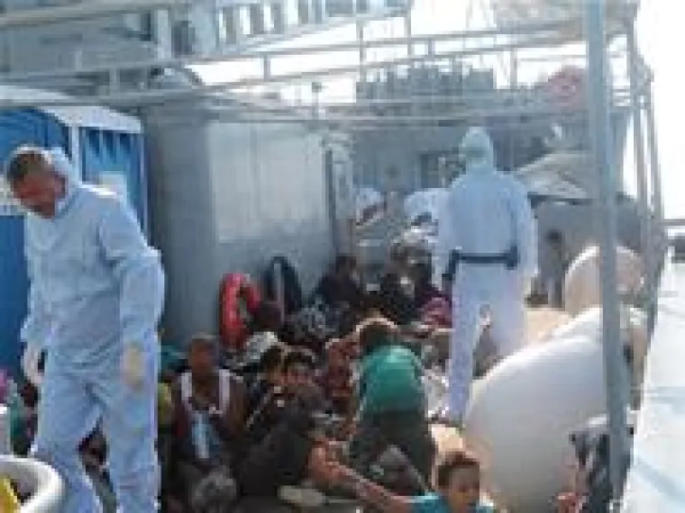 Među migrantima se nalazi veliki broj žena i djece.