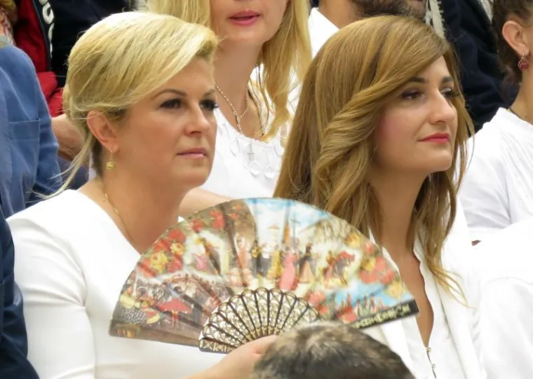 Na misu je do&scaron;la i predsjednica Kolinda Grabar Kitarović..