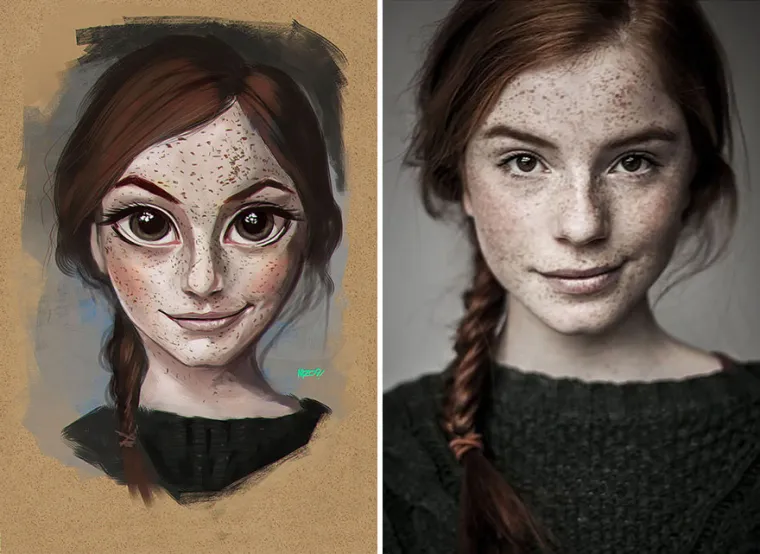 Umjetnik pronalazi inspiraciju na internetu i stvara fantastične crteže!