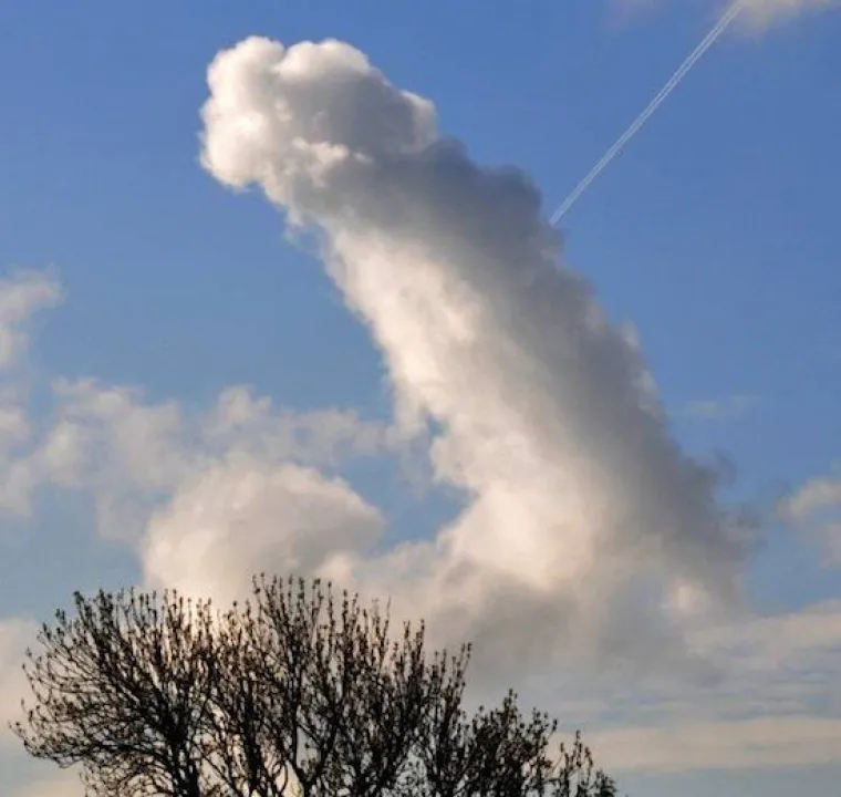 OD SITNIH DO GIGANTSKIH: Nebo je prepuno penisa, samo treba podignuti pogled