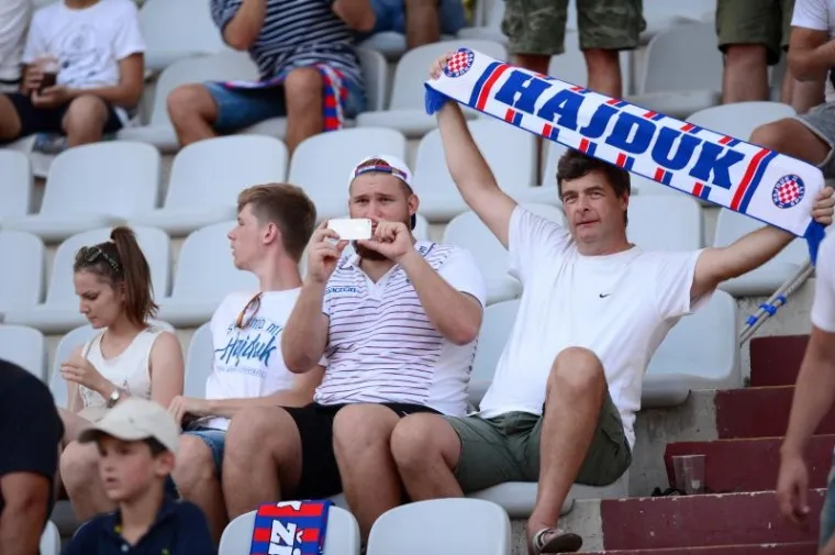 LUDILO, 'BRALE': Pogledajte neviđenu ludnicu koja je vladala na Poljudu