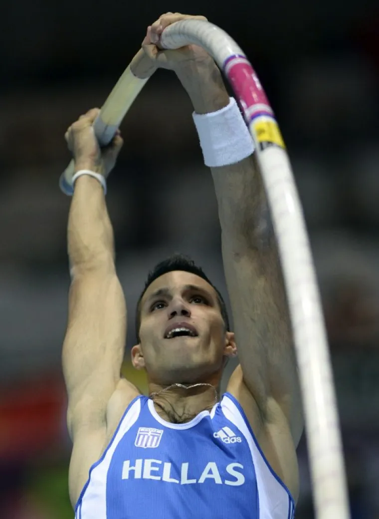 Konstadinos Filippidis (Grč) - skok s motkom