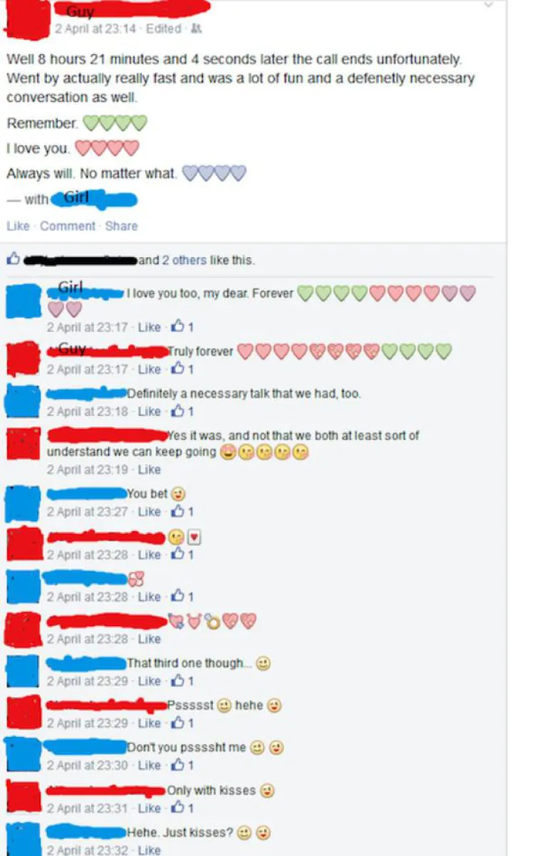 Imali su toliko dobar privatni razgovor da su morali o tome obavijestiti sve na Fejsu.