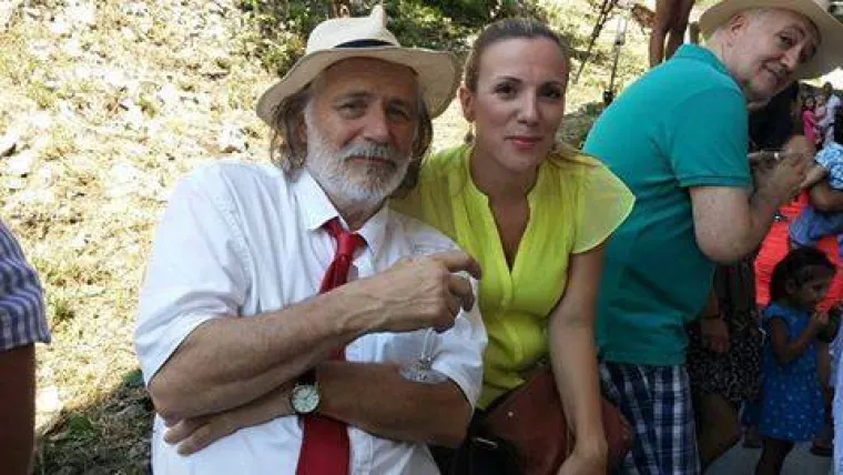 Reporterka Nives Polovina Barun i glumac Rade Šerbedžija