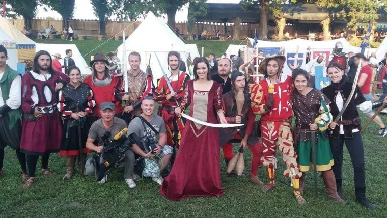 Reporterka Leona Šiljeg na Renesansnom festivalu u Koprivnici