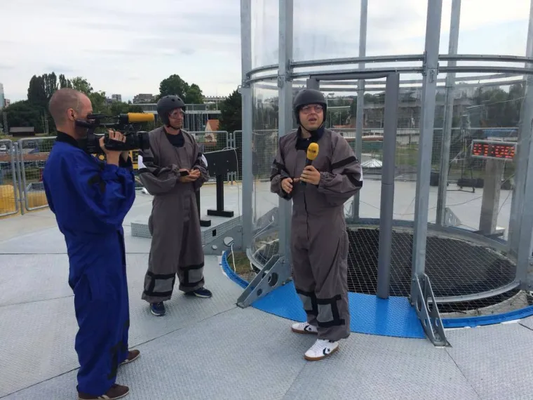 Na&scaron; reporter Goran Latković uskočio je u prvu kapsulu u Hrvatskoj koja simulira slobodan pad iz aviona