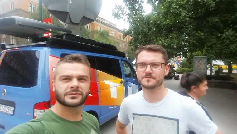 Ekipa RTL-a iza kamere