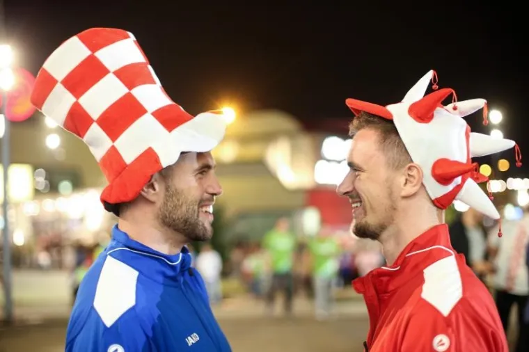 HRVATSKA - SLOVENIJA: Navijačka borba za Zagreb