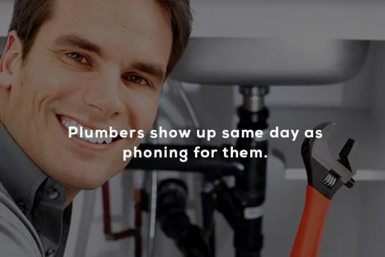 Vodoinstalateri vam dođu doma istog dana kada ih naručite.