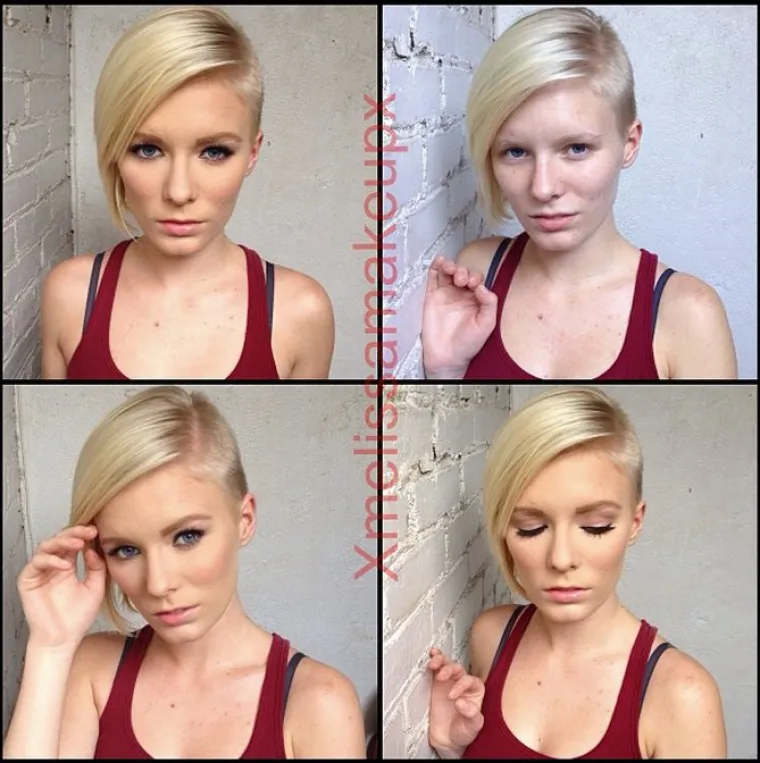 Vizažistica radi čuda od porno glumica, pogledajte njihovu preobrazbu