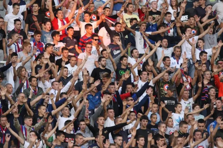 U susretu 9. kola Prve HNL u Splitu su nogometa&scaron;i Hajduka slavili protiv Zagreba s 1-0 (1-0) i probili se na drugo mjesto ljestvice.