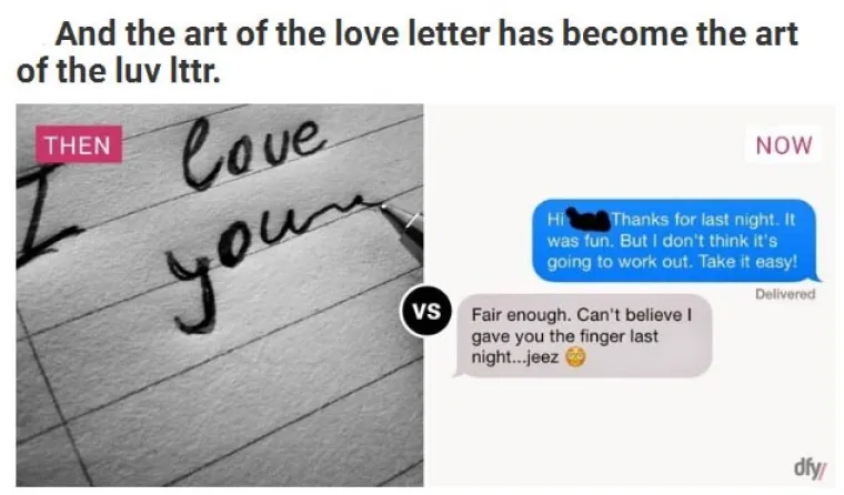 Dopisivanje je bilo književna forma, a danas se raspravlja o tome kada je trebalo staviti prst.