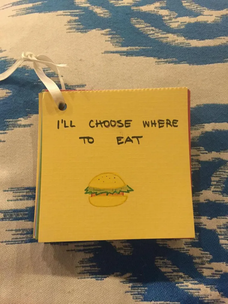 Odabrat ću restoran za izlazak.