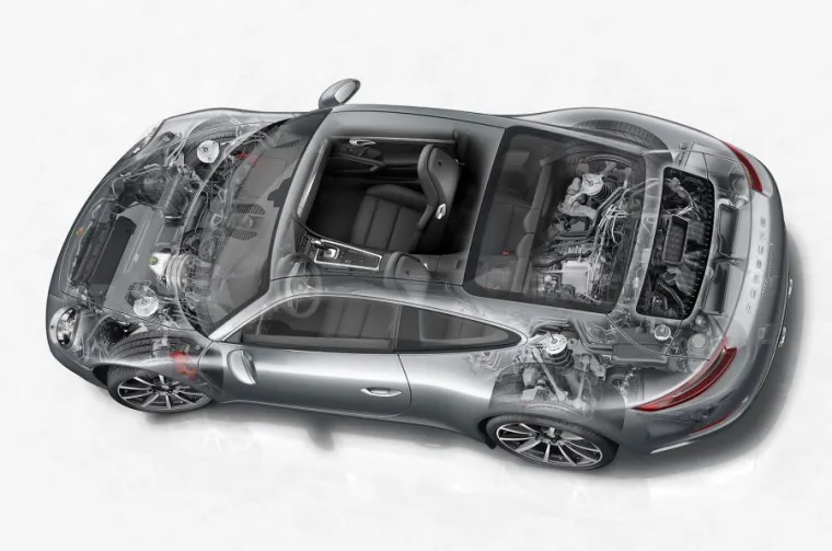 "Zbog regulacija o potrošnji goriva, kao i zbog konkurencije, bili smo ograničeni izborom motora", rekao je Erhard Mossle, direktor produkcijske linije 911