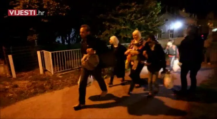 Prvi val izbjeglica stigao u Hrvatsku