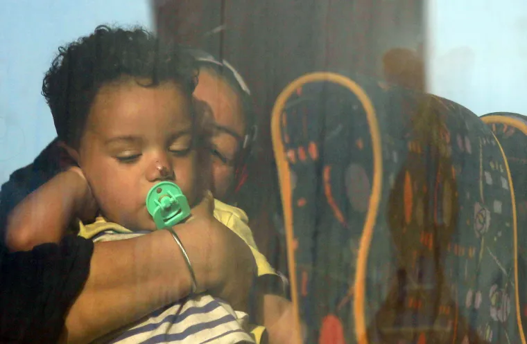 Iscrpljene izbjeglice autobusima stigle u Ježevo