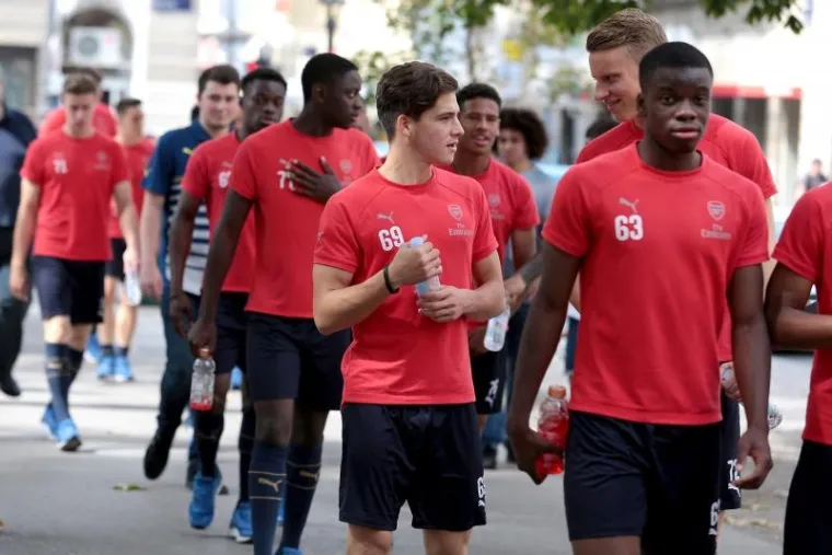 Mladi nogometa&scaron;a Arsenala pro&scaron;etali su se glavnim hrvatskim gradom.