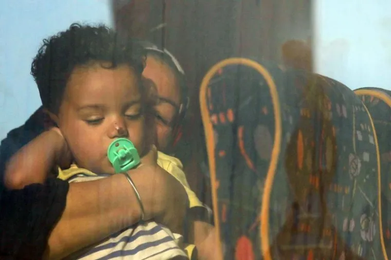 U prihvatni centar za strance Ježevo stigao je drugi autobus s izbjeglicama iz Sirije.