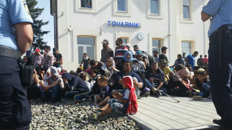 Izbjeglice, Hrvatska, Tovarnik