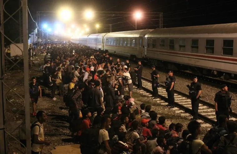 Stampedo izbjeglica u Tovarniku