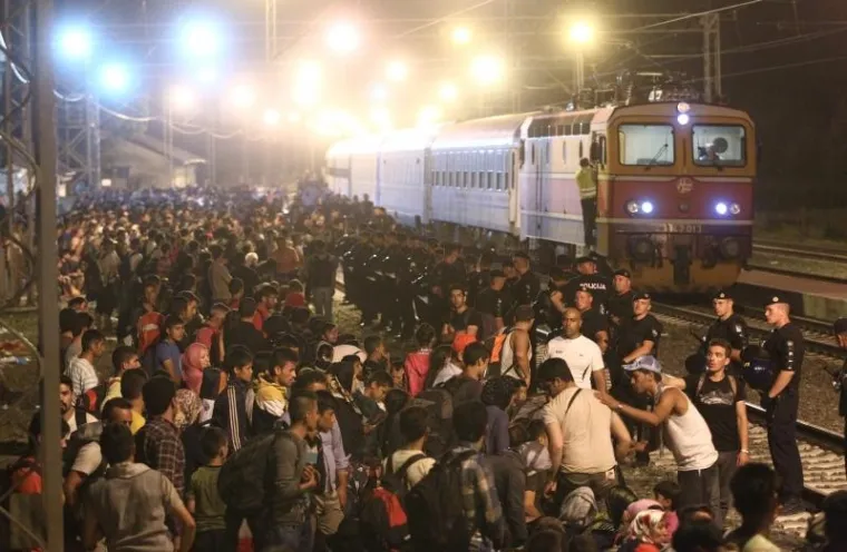 Stampedo izbjeglica u Tovarniku