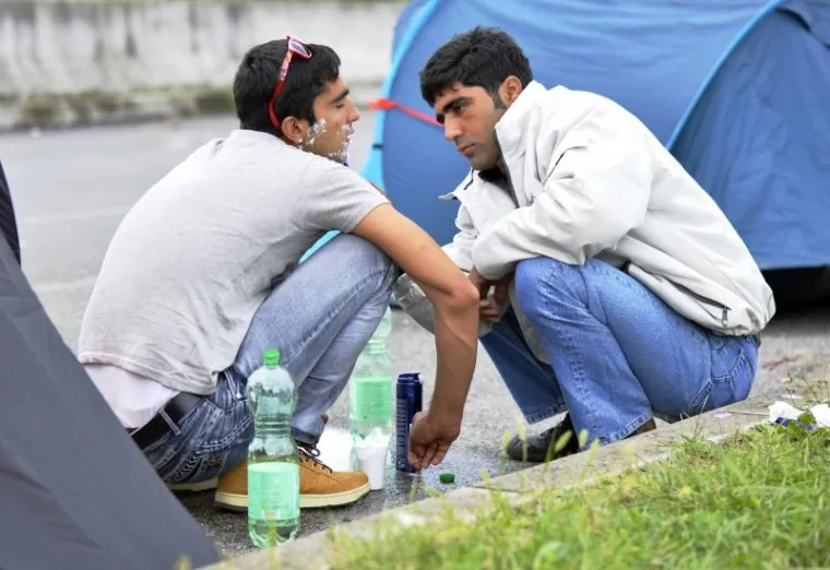 Pogledajte kako izbjeglice provode svoje vrijeme na granici sa Slovenijom