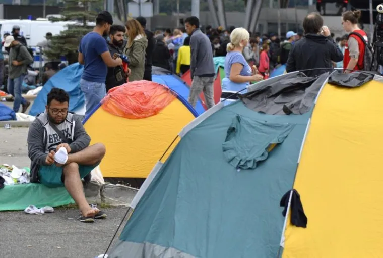 Pogledajte kako izbjeglice provode svoje vrijeme na granici sa Slovenijom