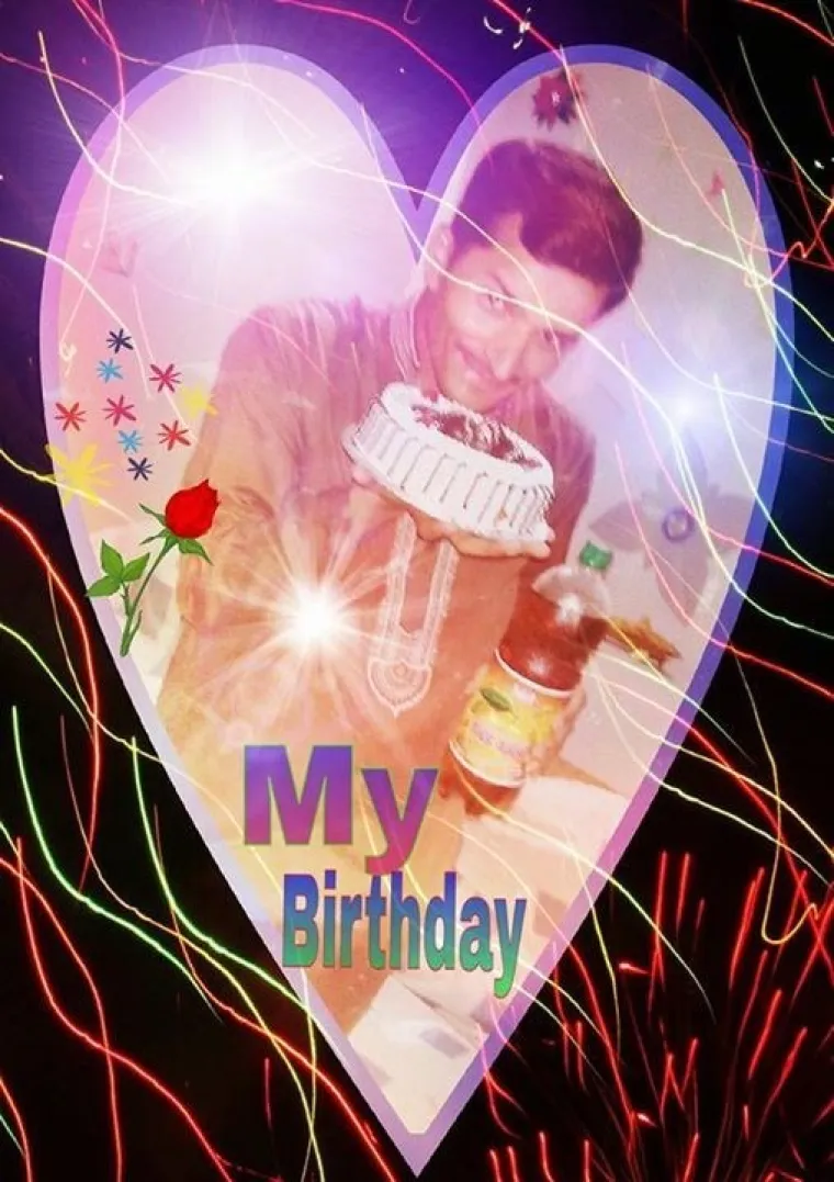 A Asif je svoje rođendan proslavio sam.