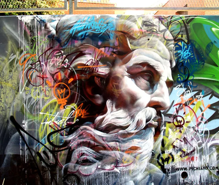 Ne, grafiti nisu ono &scaron;to vam vandali &scaron;araju po fasadi. OVO su grafiti!