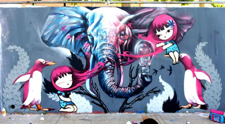 Ne, grafiti nisu ono &scaron;to vam vandali &scaron;araju po fasadi. OVO su grafiti!