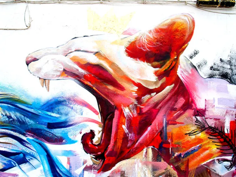 Ne, grafiti nisu ono &scaron;to vam vandali &scaron;araju po fasadi. OVO su grafiti!