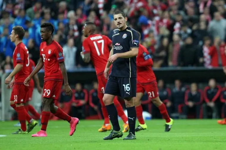 Nogometa&scaron;i Dinama bili su bez ikakve &scaron;anse na gostovanju kod Bayerna u 2. kolu Lige prvaka. Pravi su potop doživjeli već u prvom poluvremenu.