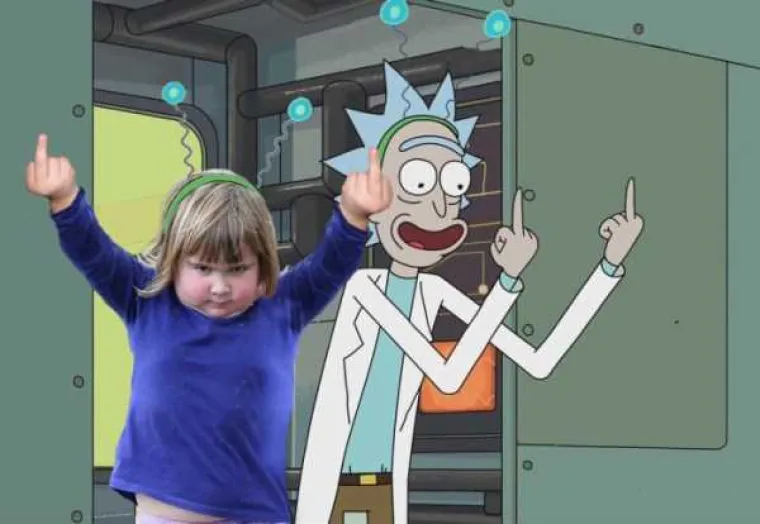 Curica postala novi omiljeni mrgud interneta, njezin izraz lica govori sve