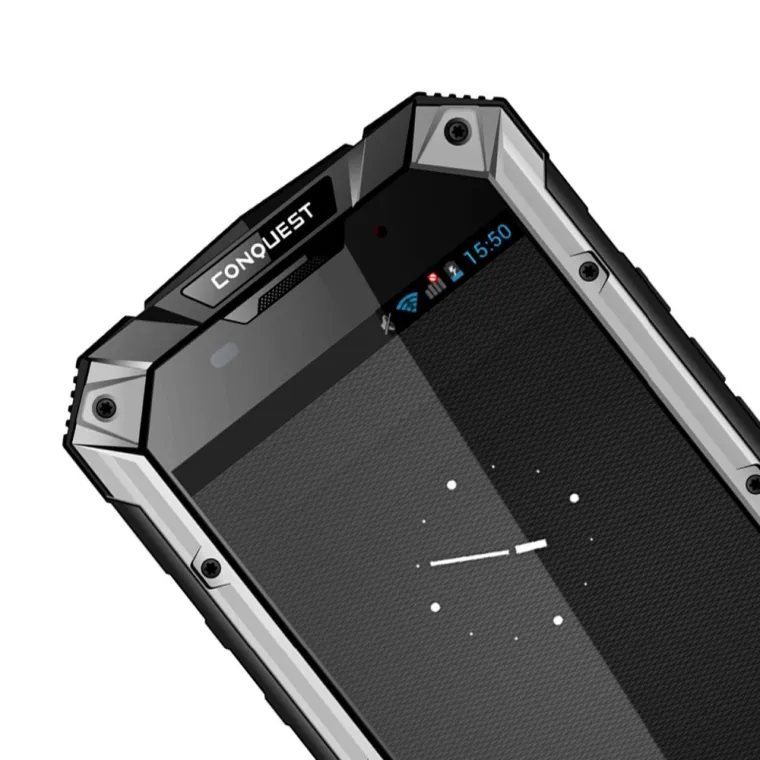 Conquest S6: Jedan od kineskih favorita u kategoriji izdržljivih telefona je Conquest S6. Opisan kao iznimno izdržljiv telefon, S6 ima dugotrajnu bateriju kapaciteta 4000mAh. Težak je 290 grama, a ispod maske krije se 64-bitni MT6732 četverojezgreni procesor, pored kojeg je 1 GB RAM-a i 8 GB interne memorije.