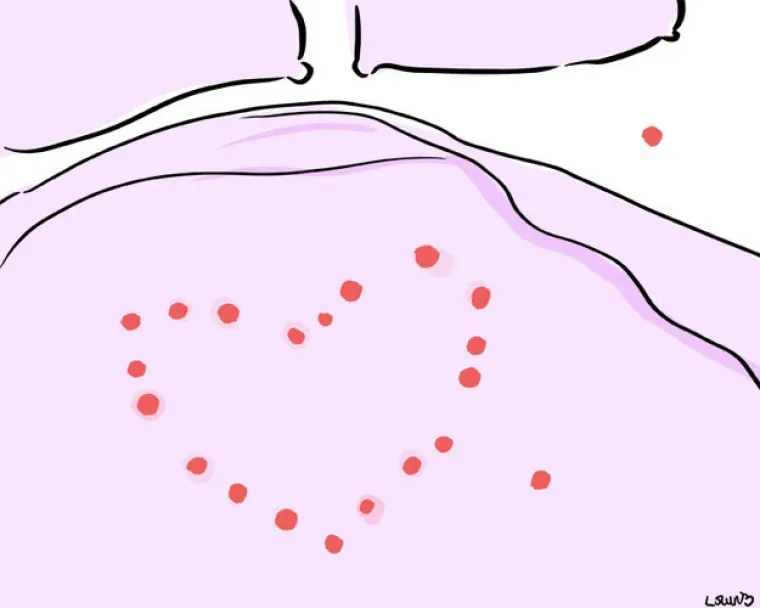 Nakon &scaron;to pronađe pravu bradavicu, organizirajte preostale kri&scaron;ke u obliku srca i osavite ih na krevetu da ima podsjetnik za ujutro.