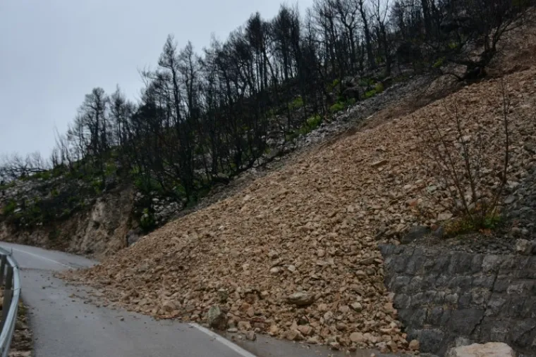 Nakon velikih požara ovoga ljeta, Pelješac muku muči s novim prirodnim katastrofama.