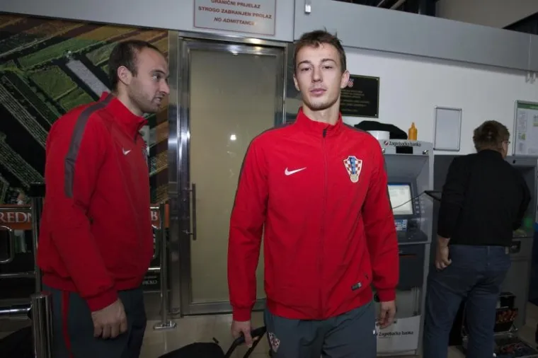 Dio hrvatskih nogometnih reprezentativaca vratio se s Malte gdje su u utorak izborili plasman na Europsko prvenstvo.