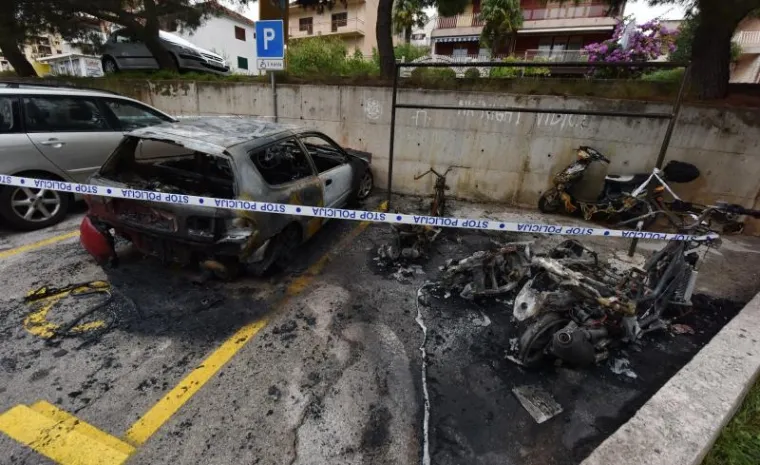 Požar je izbio malo poslije tri sata ujutro, a uga&scaron;en je oko 4.